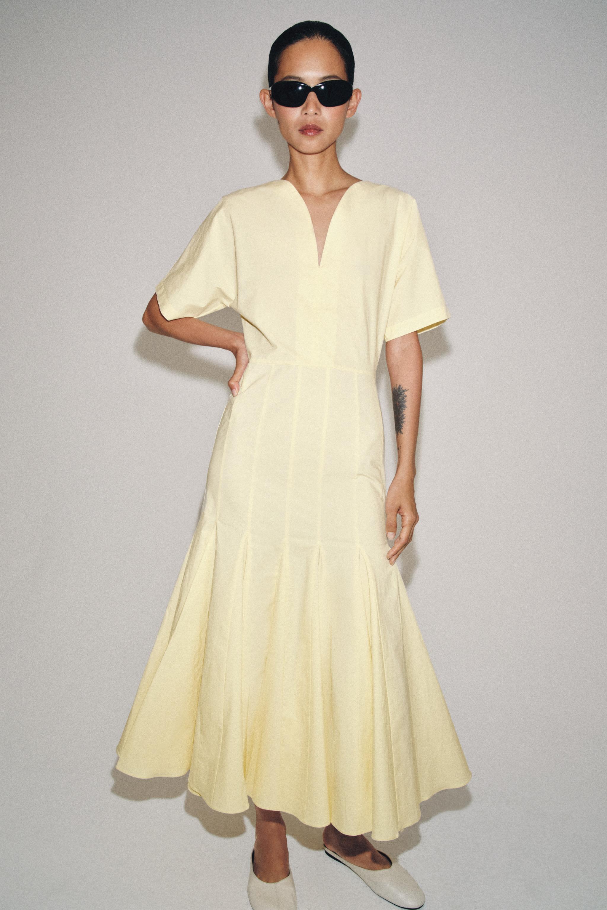 ZW COLLECTION POPLIN DRESS